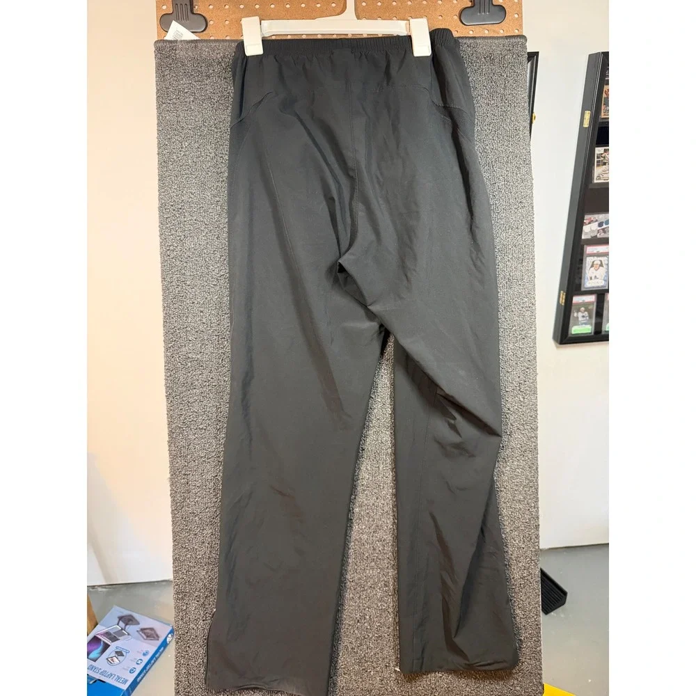 The North Face Athletic Pants Mens Medium Black Ankle Zip Activewear